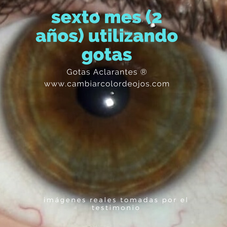 Cambio de color de ojos #5 (sexto mes)