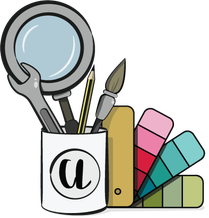 UX/UI TOOLBOX Logo for Camilla Laurén