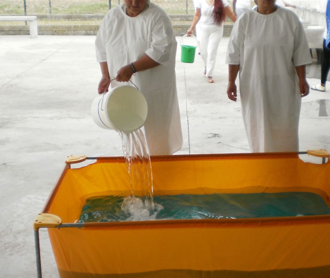 Baptism in a Prison in Lisbon