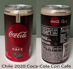 Chile 2020 Coca-Cola Con Cafe