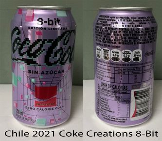 Chile 2021 Coke Creations 8-Bit