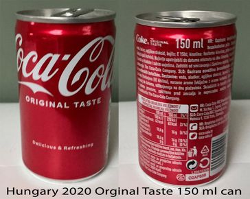 Hungary 2020 Orginal Taste 150 ml can 