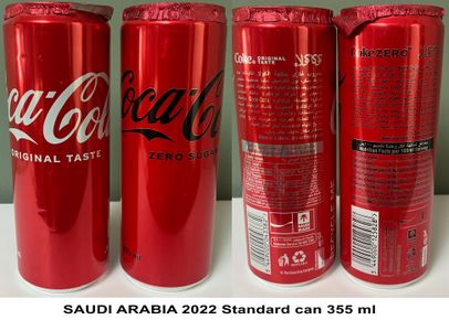 SAUDI ARABIA 2022 Standard can 355 ml