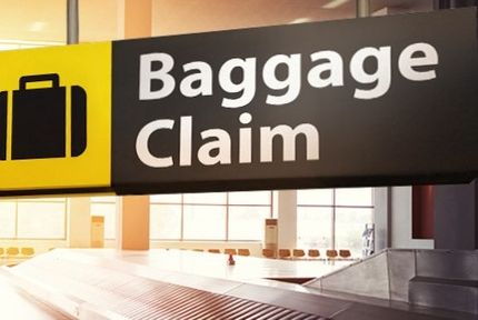I väntan på den saknade lilla blå bagen.