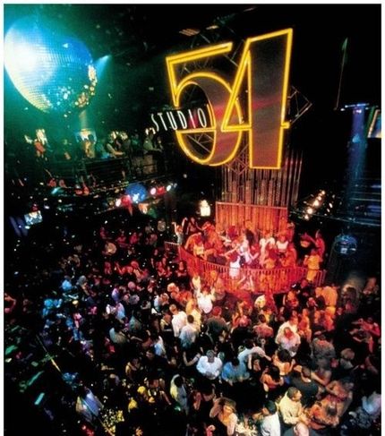 Studio 54 i New York. Ett riktigt tillhåll för yngre kändisar.