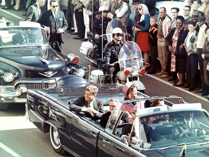 Som alla andra gamar, så var vi på platsen där J.F. Kennedy mördades.