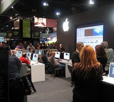Mässan var som de brukar. Men redan då hade Apple börjat sin resa.