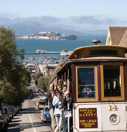 Äntligen tillbaka i San Fransisco. Cable Cars, Golden Gate...