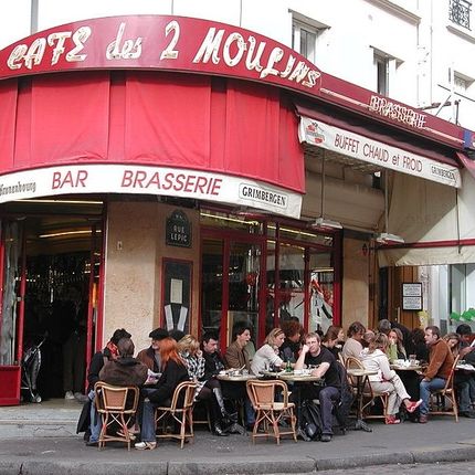 Det var det här stället i Montmartre som Amélie jobbade som servitris.