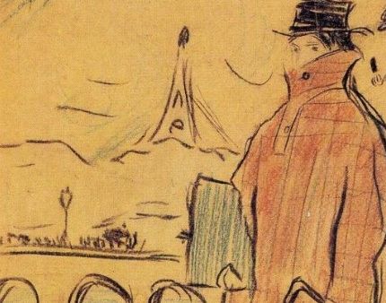 Äntligen på väg till Paris (Picasso och Casagemas).