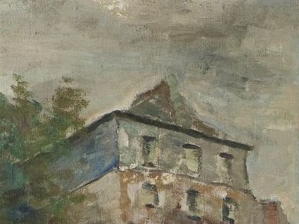 Så avbildade en konstnär (okänd) Rue Gabrielle på den tiden.