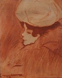 Germaine i Casagemas ögon (1900).
