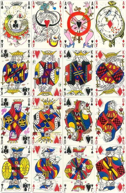 De höga spelkorten i Dalís kortlek.