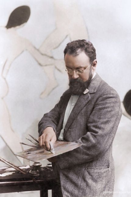 Matisse i arbete med 