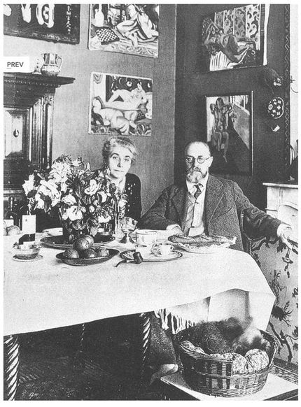 Makarna Matisse i sin nya våning. En nystart?