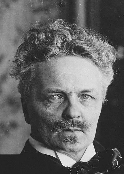 August Strindberg, ca 1902. 