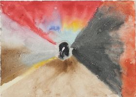 Utan titel, 1922 - Serie: Vid betraktelse av blommor och träd.