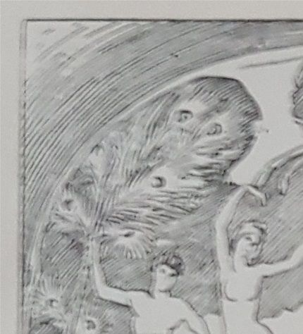 Ur skämttidningen Puck. En förvanskad bild av Isaacs förslag till vigselrummet med texten ”Nä, kom Karl, vi går - dom kan bli så’na