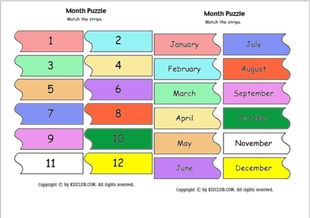 Check the answers pg.1. Matching with colours.