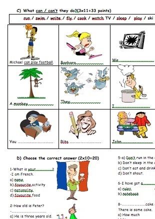 English Homework2, side 1.