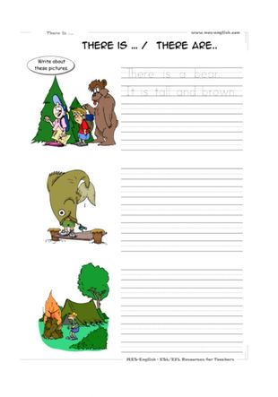 Dossier pag 24. Review there is ( 1 thing)/ there are (more things).