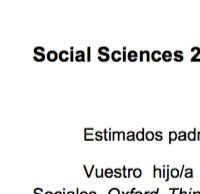 Parents report U1: Basic inf. The Solar System.