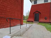 Räcke vid Sundborns kyrka