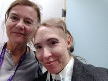Carin Myrberg and Åsa Nordlinder from Writers'  Center