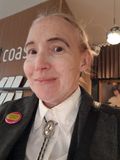 Carin Myrberg at restaurant West Coast