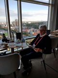 Hasse Björnsson at Upper House restaurant