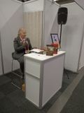 Lecture in the booth