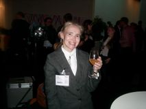 Carin Myrberg at MegAward mingle