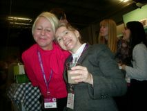 Carin Myrberg and economist Cornelia Gylling