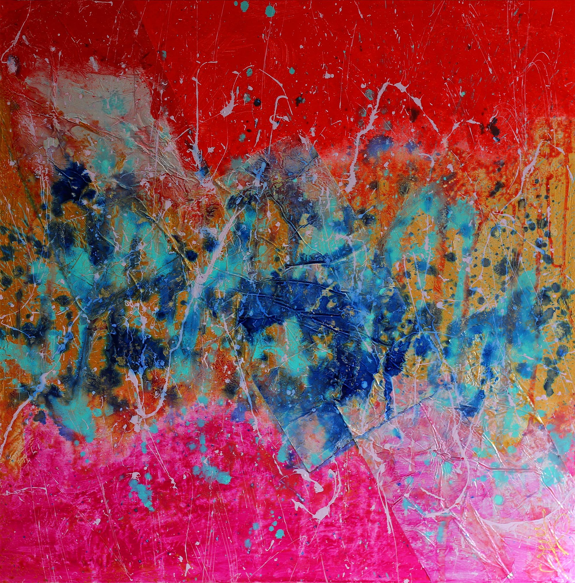 In Between a statement Art by emerging artist