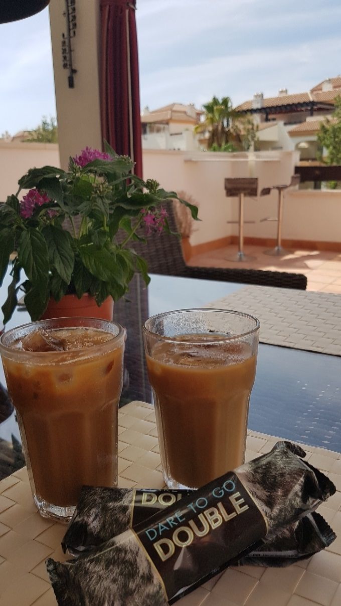Isthe og is når eftermiddagen er hot