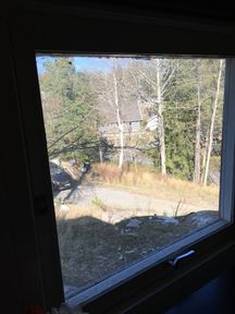 Window to north