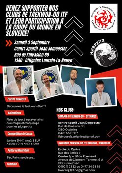 Concert en soutien aux sportifs belges le 3 septembre 2022