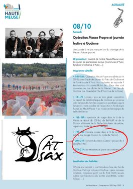 Concert à Godinne le 8 octobre 2022