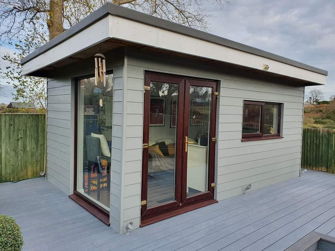 Grey Slate Hardie Plank Cladding in Minster, Sheppey Kent
