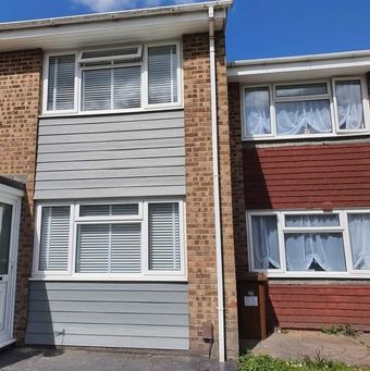 HardiePlank installed in Lordswood, Chatham, Kent in place of Tiles