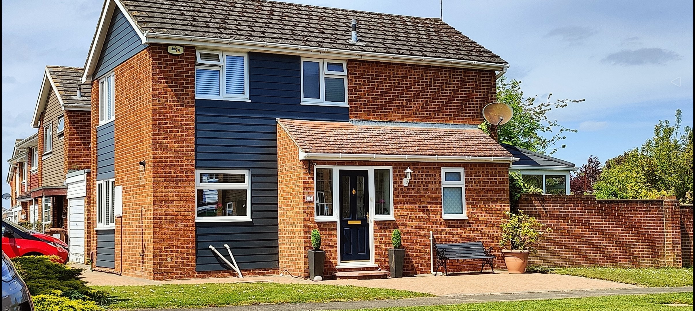 Cladding installation in Lordswood Kent