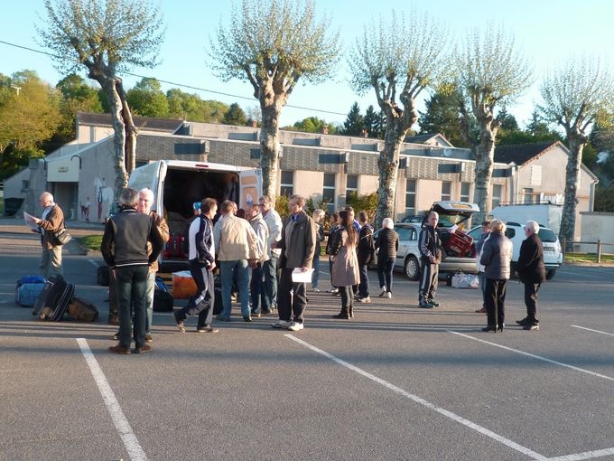 Jeudi 6 mai : Les adieux avant le départ. 