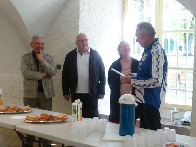 Les remerciements  de monsieur Fabrice Brunet, président du CCC. 