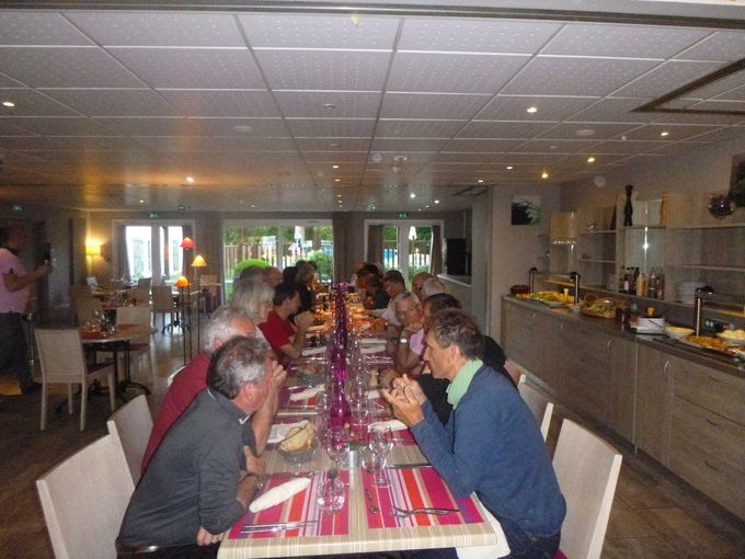 Une belle tablée.