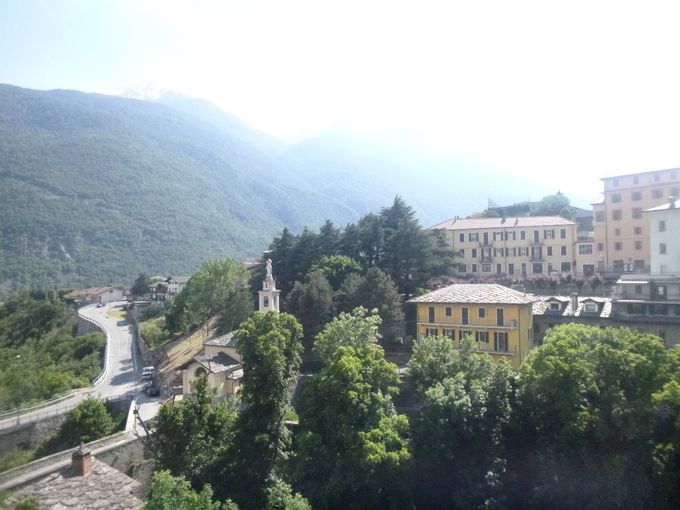 Une vue de Chatillon d'Aoste.