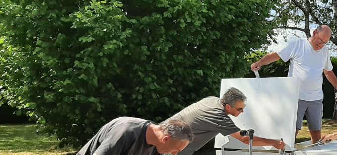 Remorque remise en état pour l'année prochaine :>) 
  