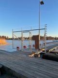 Bryggavstängning / Grind för brygga och kaj / Bryggrind