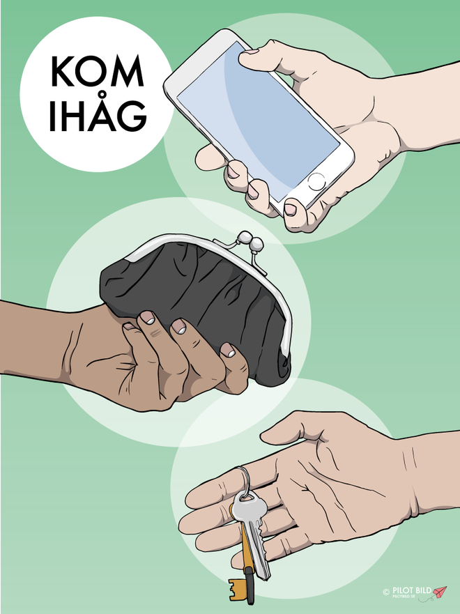 Kom ihåg - vuxen