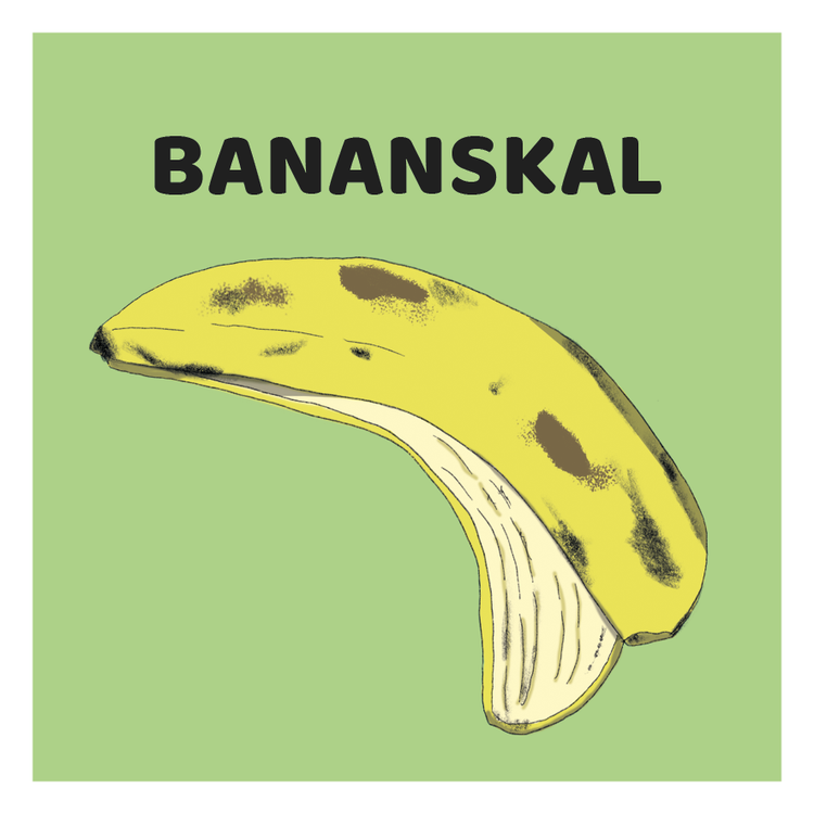 Matavfall_Bananskal