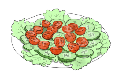 Sallad_one-layer